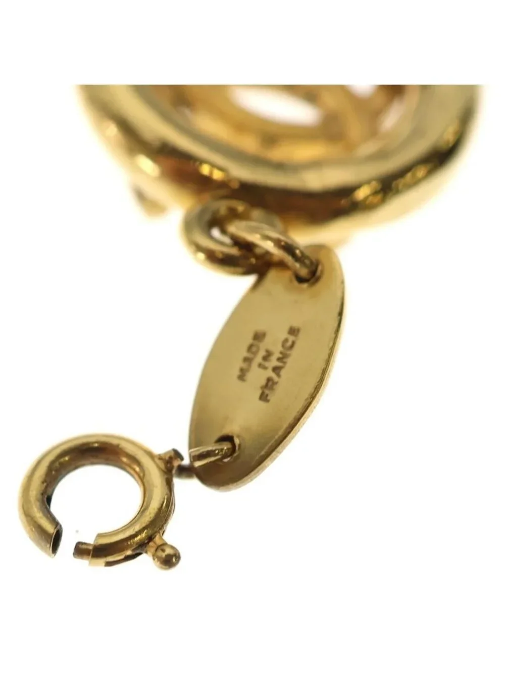 Chanel CC Logo Bracelet Gold